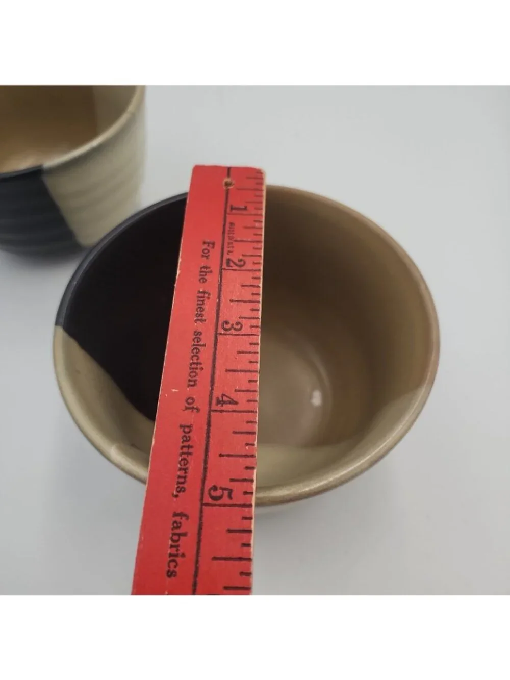 Sango Gold Dust Black 5.25” Bowls Set Of 2
